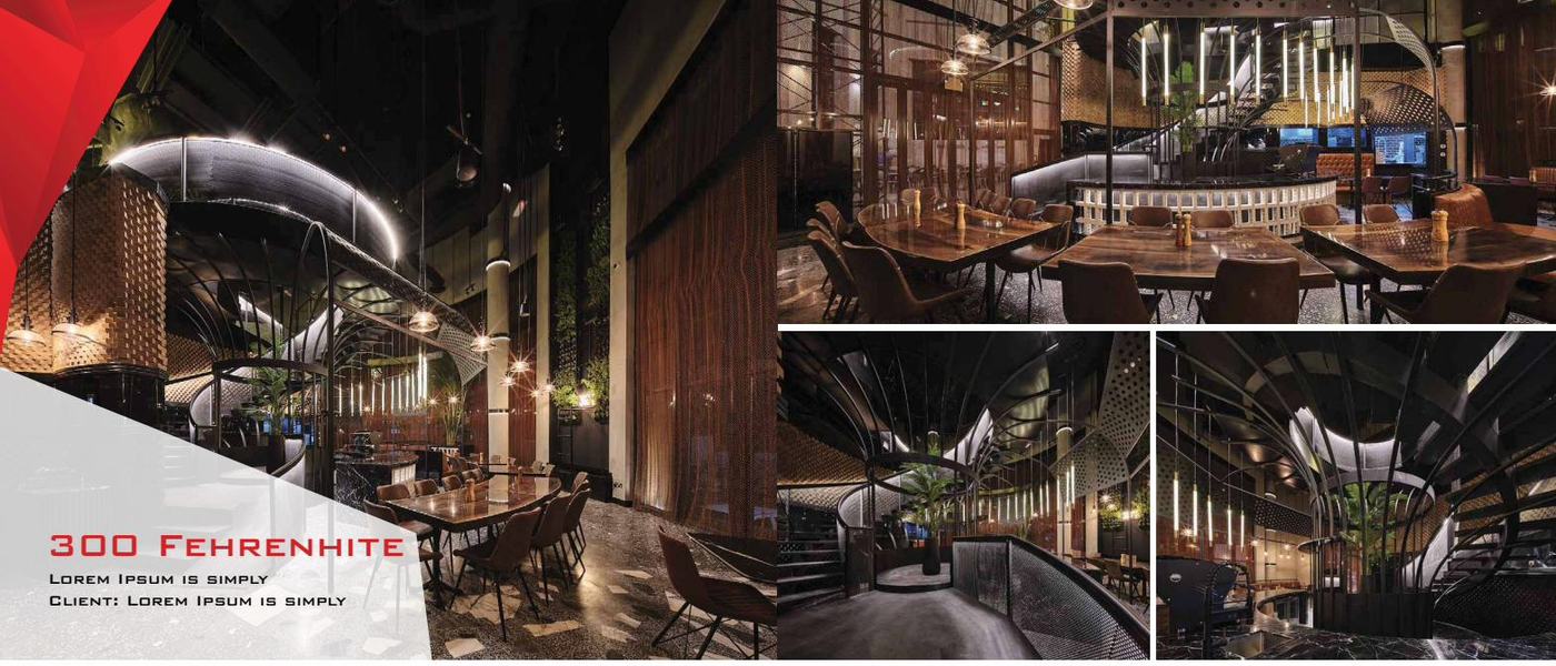 300 Fahrenheit — Kuwait fit-out by XYZ
