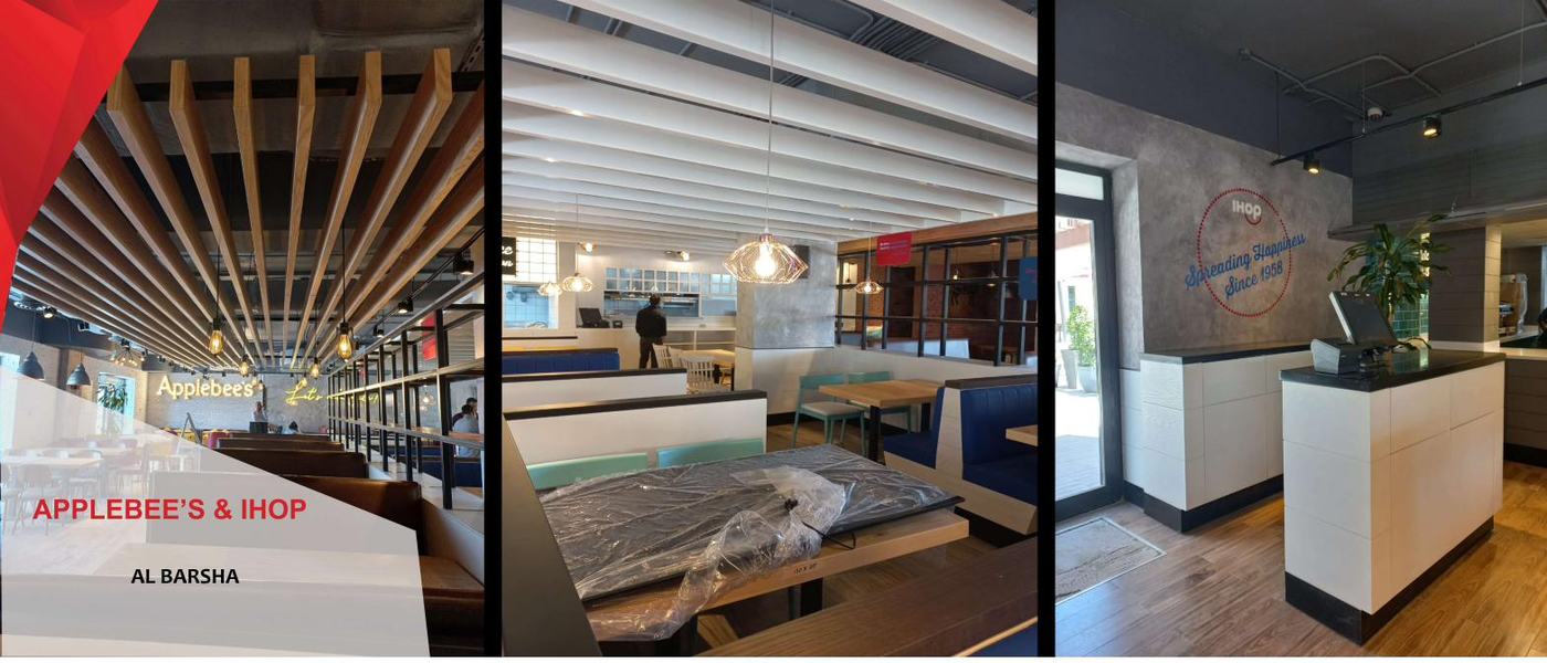 Applebee's & IHOP — Dubai fit-out by XYZ