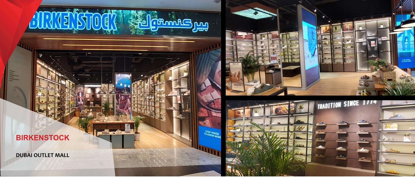 Birkenstock — Dubai fit-out by XYZ