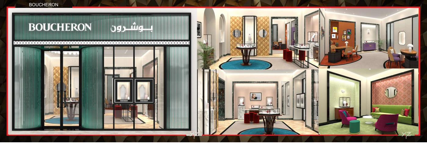 Boucheron — GCC fit-out by XYZ