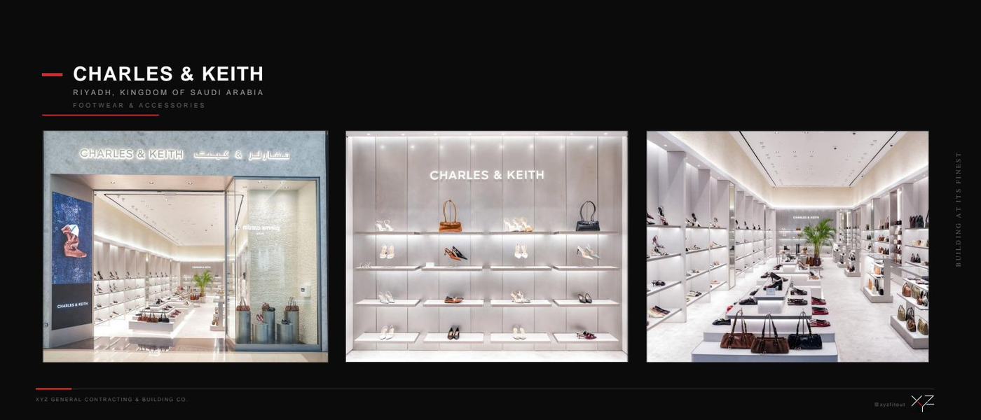 Charles & Keith — Riyadh fit-out by XYZ