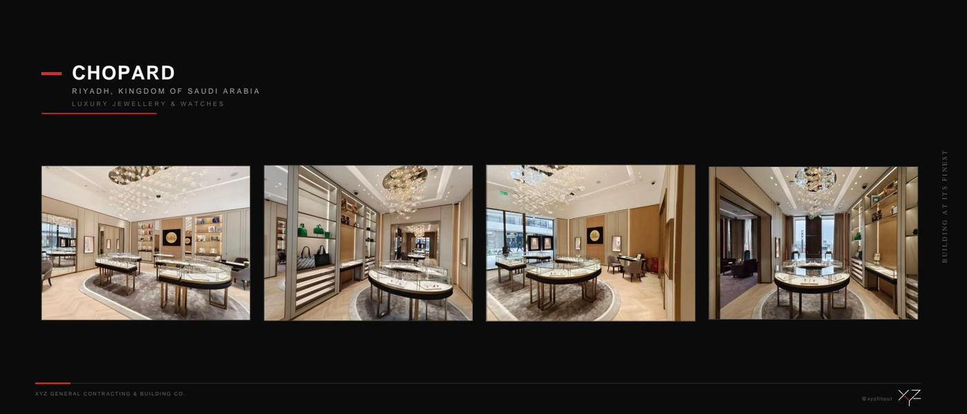 Chopard — Riyadh fit-out by XYZ