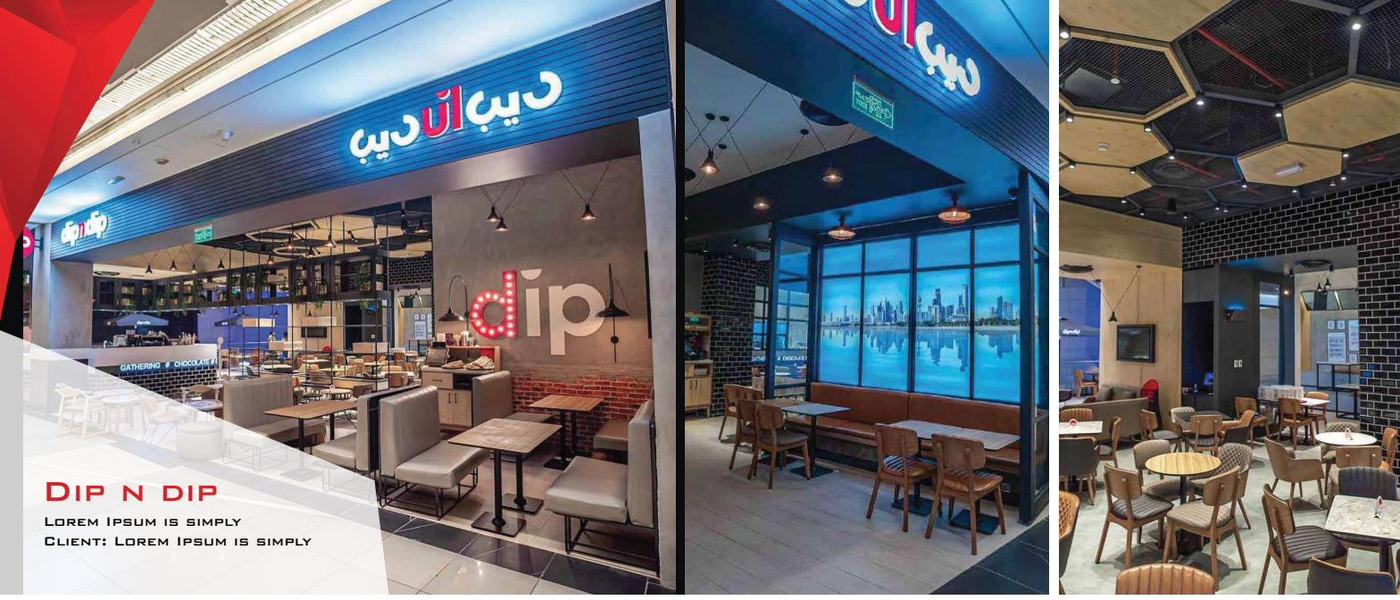 Dip n Dip — Kuwait fit-out by XYZ