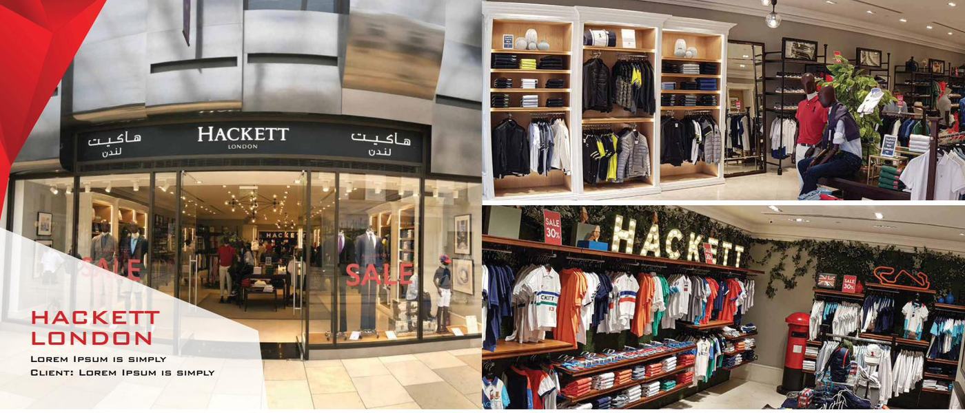 Hackett London — Kuwait fit-out by XYZ