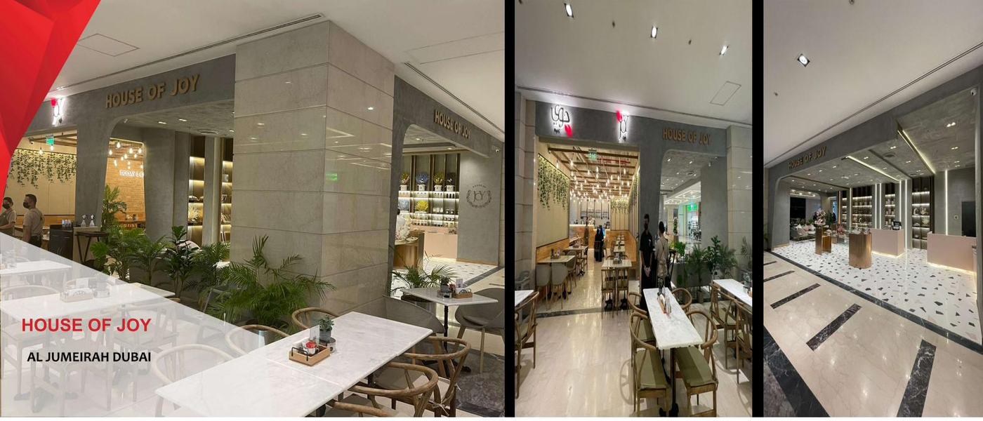 House of Joy — Dubai fit-out by XYZ