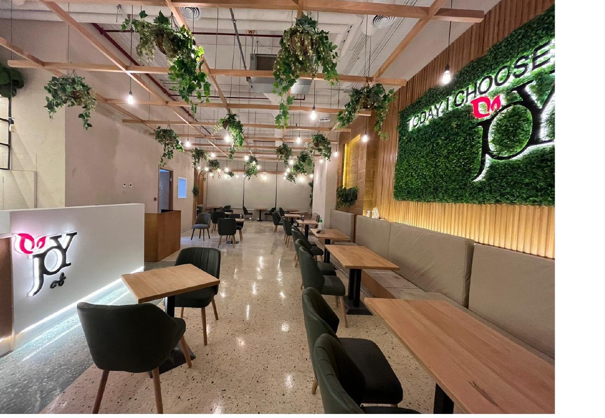 Joy Café — Trivium Mall — Cairo fit-out by XYZ