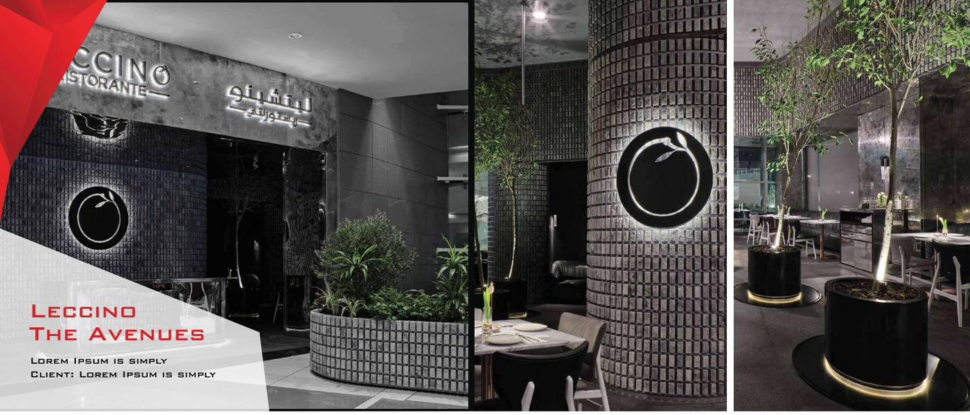 Leccino — Kuwait fit-out by XYZ