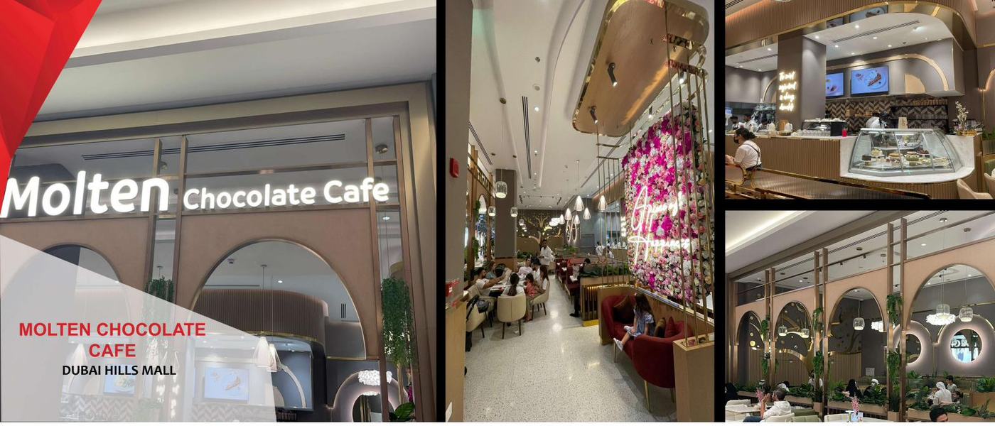 Molten Chocolate Café — Dubai fit-out by XYZ