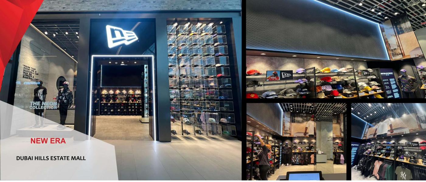 New Era — Dubai fit-out by XYZ