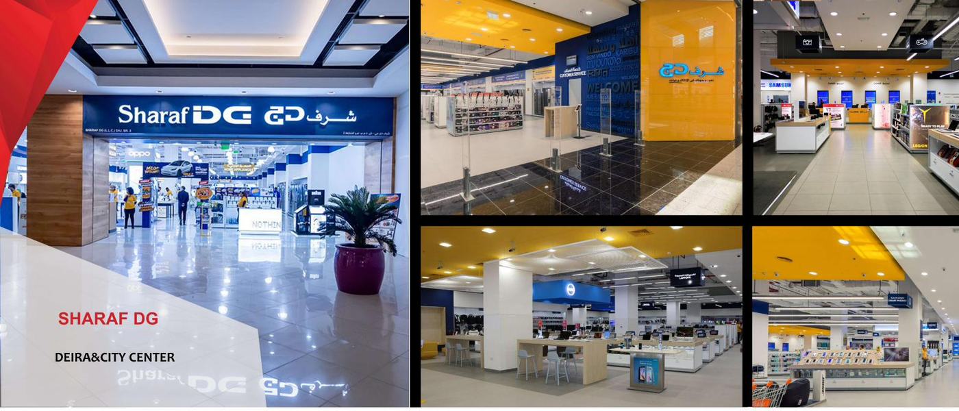Sharaf DG — Dubai fit-out by XYZ