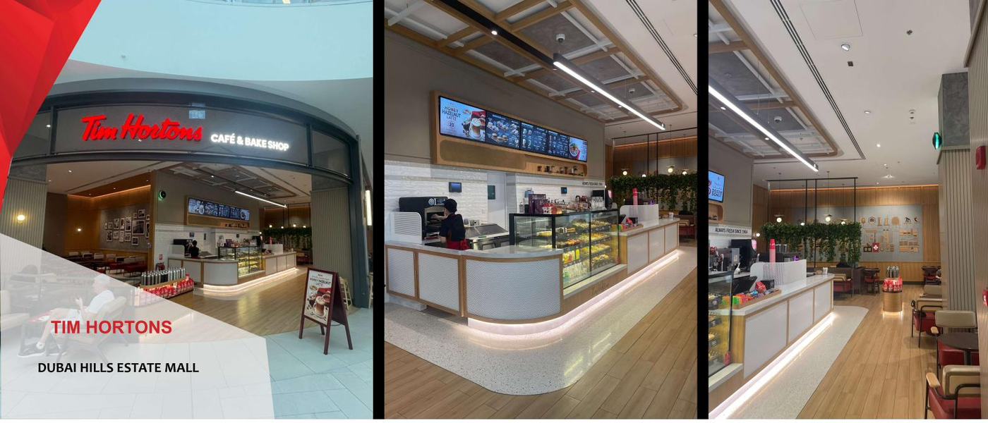 Tim Hortons fit-out detail