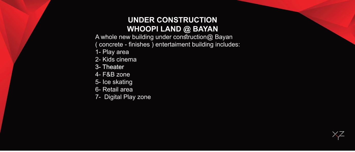 Whoopi Land — Bayan fit-out detail
