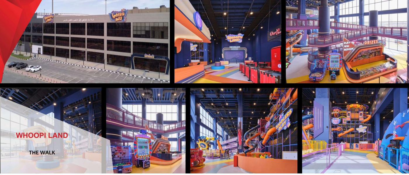 Whoopi Land — The Walk — Kuwait fit-out by XYZ